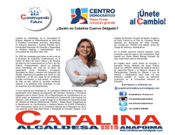 ¿Quién es Catalina Cuervo Delgado?