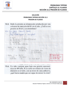 problemas tippens cap&iacute;tulo 15: fluidos secci&oacute;n 15.2 presi&oacute;n