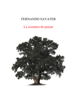 La aventura de pensar