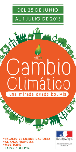 PROGRAMA CAMBIO CLIMÁTICO UNA MIRADA - BIO-THAW