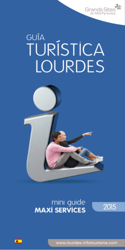 Guía turística - Office de Tourisme de Lourdes