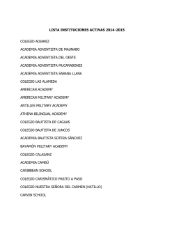 Lista Colegios