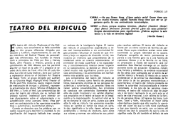 TEATRO DEL RIDICULO