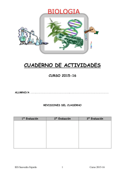 ejercicios cuaderno 1 - Aula Virtual oposicionesbiologia.com