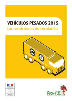 Las restricciones de circulaciòn 2015