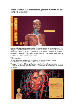 Arloon Anatomy: El Cuerpo Humano. ¡Enseña