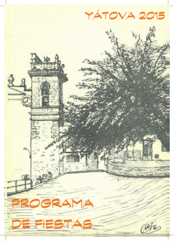 LIBRETO DE FIESTAS DE YATOVA 2015.indd