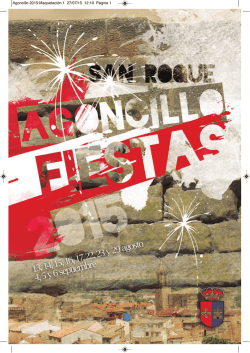 me gusta la fiesta - Ayuntamiento de Agoncillo