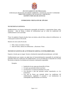 Fiestas Fin Año 2015