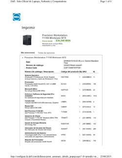 Precision Workstation T1700 Minitower BTX $34,540 MXN