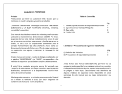 Manual de Propietario MiniVan