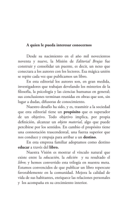 A quien le pueda interesar conocernos Desde su