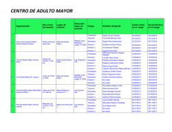CENTRO DE ADULTO MAYOR - El Quisco