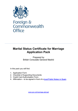 Marital Status Pack