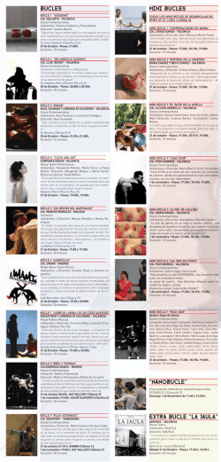 Descagarte la programacion de Circuito Bucles 2015 en pdf aqui