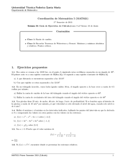 Guía Coordinación Semana 14 - Universidad Técnica Federico