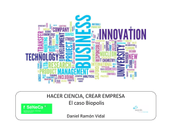 Diapositiva 1 - Fundación Seneca