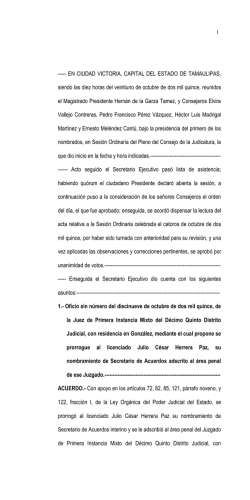 21 - Poder Judicial del Estado de Tamaulipas