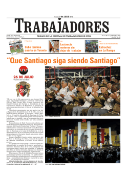 “Que Santiago siga siendo Santiago”