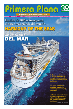 HARMONY OF THE SEAS DEL MAR