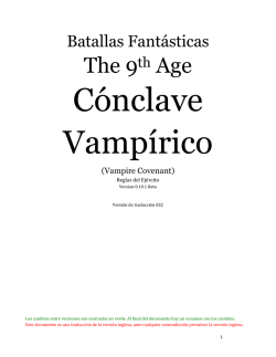 Vampírico - The 9th Age