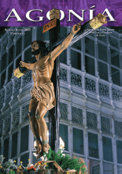 Revista 2015 - Agrupación Santa Agonía