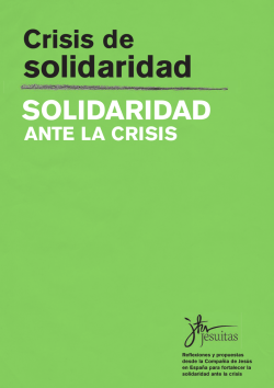 Resumen crisis solidaridad