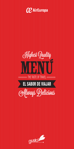 Menu Gusto +