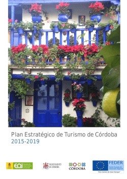 Plan Estratégico de Turismo de Córdoba