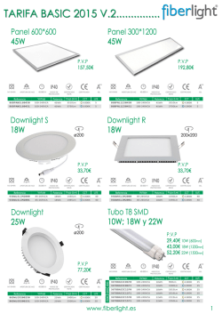 catalogo basic fiberlight v2