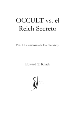 OCCULT vs. el Reich Secreto