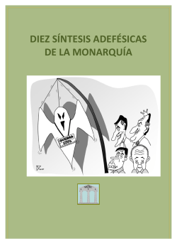 DIEZ SÍNTESIS ADEFÉSICAS DE LA MONARQUÍA