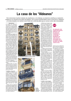 La casa de los "Aldeanos".