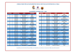 calendario liga bbva 2015 – 2016 consultanos por los