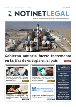 Gobierno anuncia fuerte incremento en tarifas de energía en el país