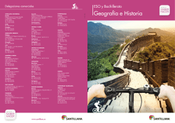 Geografía e Historia