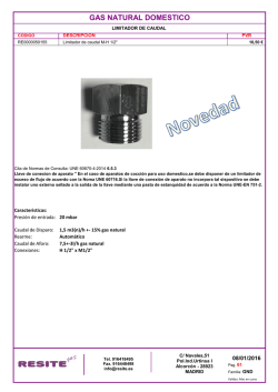 Espirometalicos ( Accesorios Gas Natural )