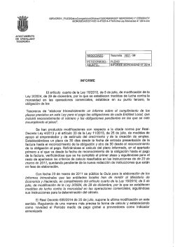 Informe Cuarto Trimestre - Ayuntamiento de Crevillent