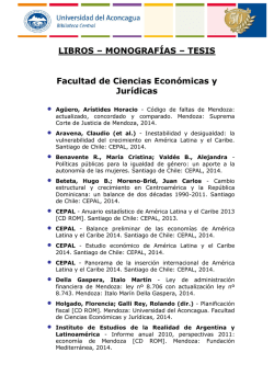 Marzo 2015 - Universidad del Aconcagua