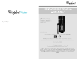 DESPACHADOR DE AGUA WHIRLPOOL