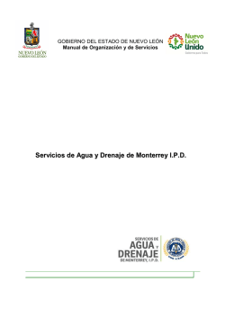 Servicios de Agua y Drenaje de Monterrey I.P.D.