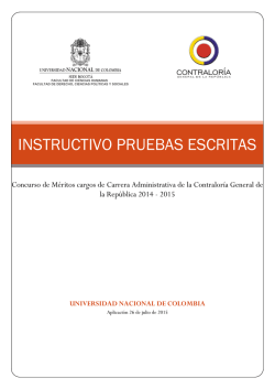 INSTRUCTIVO PRUEBAS ESCRITAS