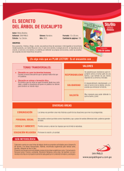 EL SECRETO DEL &Aacute;RBOL DE EUCALIPTO