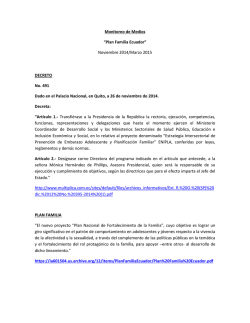 TCM Plan Familia Monitoreo de Medios