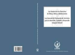 Ley General de los Derechos de Niñas, Niños y Adolescentes Ley