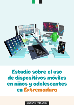 Estudio sobre el uso de dispositivos móviles en niños y