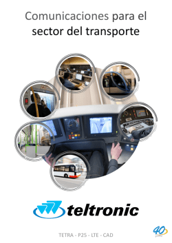 Comunicaciones para el sector del transporte