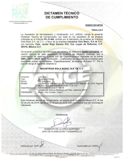 NMX-J-507/1- ANCE- 2013
