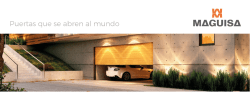 Puertas que se abren al mundo