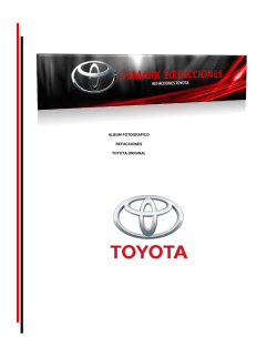 Descarga - TOYOTA - Refacciones Originales Toyota